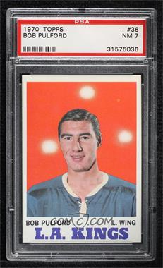 1970-71 Topps - [Base] #36 - Bob Pulford [PSA 7 NM]