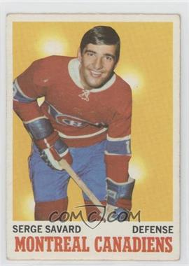 1970-71 Topps - [Base] #51 - Serge Savard