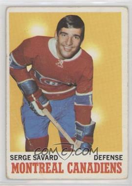 1970-71 Topps - [Base] #51 - Serge Savard [Good to VG‑EX]