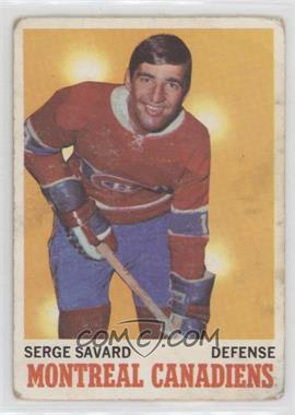 1970-71 Topps - [Base] #51 - Serge Savard [Good to VG‑EX]