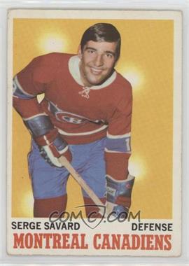 1970-71 Topps - [Base] #51 - Serge Savard [Good to VG‑EX]