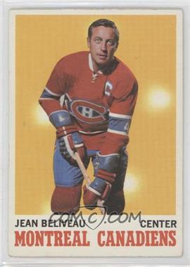 1970-71 Topps - [Base] #55 - Jean Beliveau