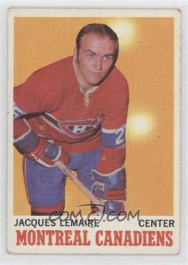 1970-71 Topps - [Base] #57 - Jacques Lemaire