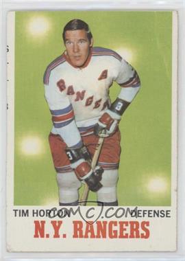 1970-71 Topps - [Base] #59 - Tim Horton