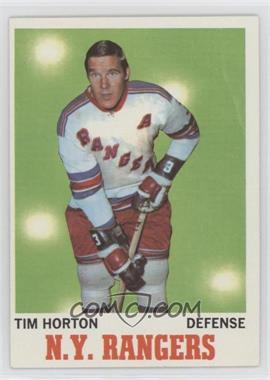 1970-71 Topps - [Base] #59 - Tim Horton