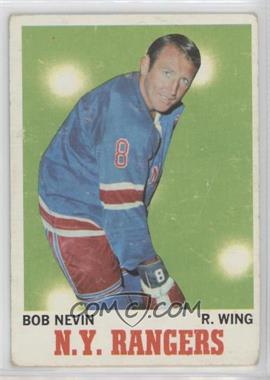 1970-71 Topps - [Base] #60 - Bob Nevin