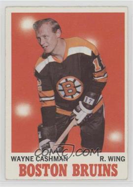 1970-71 Topps - [Base] #7 - Wayne Cashman