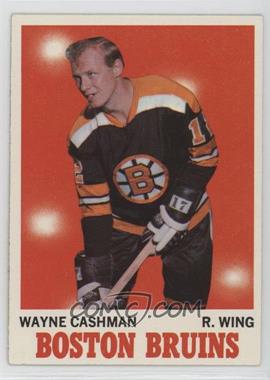 1970-71 Topps - [Base] #7 - Wayne Cashman