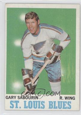 1970-71 Topps - [Base] #96 - Gary Sabourin