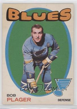 1971-72 O-Pee-Chee - [Base] #103 - Bob Plager