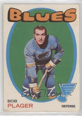 1971-72 O-Pee-Chee - [Base] #103 - Bob Plager