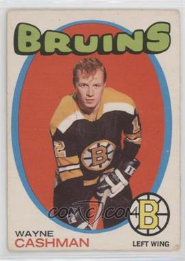 1971-72 O-Pee-Chee - [Base] #129 - Wayne Cashman