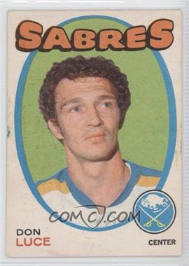 1971-72 O-Pee-Chee - [Base] #166 - Don Luce [Noted]