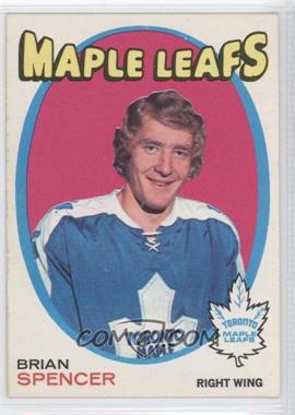 1971-72 O-Pee-Chee - [Base] #198 - Brian Spencer