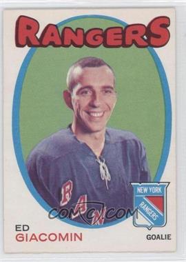 1971-72 O-Pee-Chee - [Base] #220 - Ed Giacomin