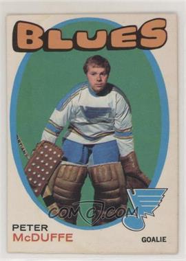 1971-72 O-Pee-Chee - [Base] #225 - Peter McDuffe