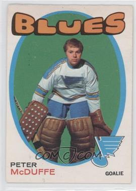 1971-72 O-Pee-Chee - [Base] #225 - Peter McDuffe