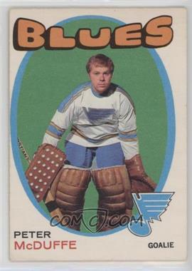 1971-72 O-Pee-Chee - [Base] #225 - Peter McDuffe