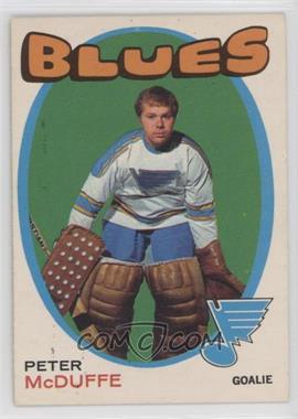 1971-72 O-Pee-Chee - [Base] #225 - Peter McDuffe