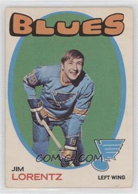 1971-72 O-Pee-Chee - [Base] #227 - Jim Lorentz