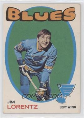 1971-72 O-Pee-Chee - [Base] #227 - Jim Lorentz