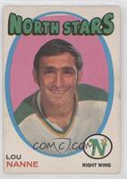 Lou Nanne [Good to VG‑EX]