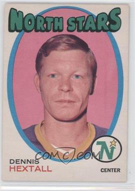 1971-72 O-Pee-Chee - [Base] #244 - Dennis Hextall