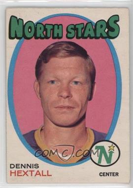 1971-72 O-Pee-Chee - [Base] #244 - Dennis Hextall