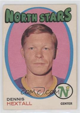 1971-72 O-Pee-Chee - [Base] #244 - Dennis Hextall