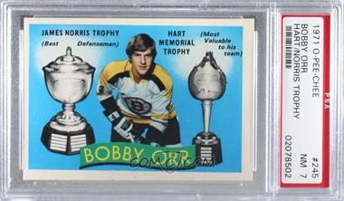 1971-72 O-Pee-Chee - [Base] #245 - Bobby Orr [PSA 7 NM]