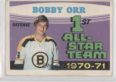 1971-72 O-Pee-Chee - [Base] #251 - 1st All-Star Team 1970-71 (Bobby Orr)