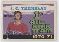 1st All-Star Team 1970-71 (J.C. Tremblay) [Poor to Fair]