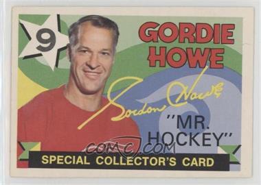 1971-72 O-Pee-Chee - [Base] #262 - Gordie Howe [Good to VG‑EX]