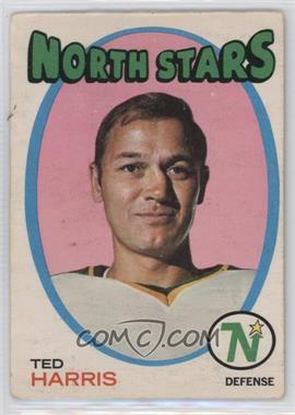 1971-72 O-Pee-Chee - [Base] #32 - Ted Harris [Good to VG‑EX]