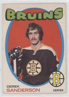 1971-72 O-Pee-Chee - [Base] #65 - Derek Sanderson [Good to VG‑EX]