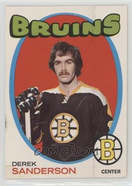 1971-72 O-Pee-Chee - [Base] #65 - Derek Sanderson [Good to VG‑EX]