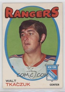 1971-72 O-Pee-Chee - [Base] #75 - Walt Tkaczuk