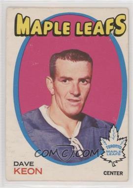 1971-72 O-Pee-Chee - [Base] #80 - Dave Keon