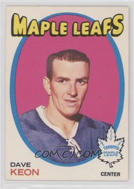 1971-72 O-Pee-Chee - [Base] #80 - Dave Keon