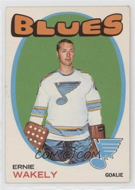 1971-72 O-Pee-Chee - [Base] #81 - Ernie Wakely