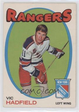 1971-72 O-Pee-Chee - [Base] #9 - Vic Hadfield [Good to VG‑EX]