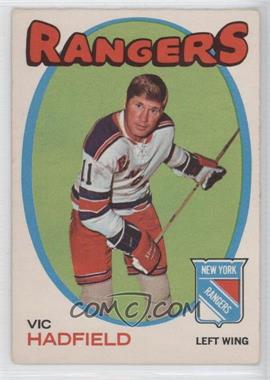 1971-72 O-Pee-Chee - [Base] #9 - Vic Hadfield [Good to VG‑EX]