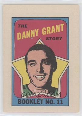 1971-72 O-Pee-Chee - Booklet - English #11 - Danny Grant