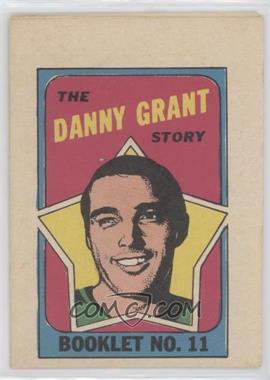 1971-72 O-Pee-Chee - Booklet - English #11 - Danny Grant