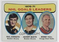 John Bucyk, Phil Esposito, Bobby Hull