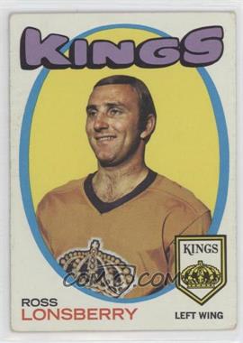 1971-72 Topps - [Base] #121 - Ross Lonsberry