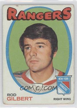 1971-72 Topps - [Base] #123 - Rod Gilbert [Poor to Fair]