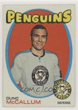 1971-72 Topps - [Base] #132 - Dunc McCallum