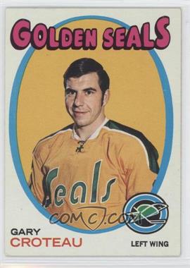 1971-72 Topps - [Base] #17 - Gary Croteau [Good to VG‑EX]
