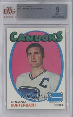 1971-72 Topps - [Base] #42 - Orland Kurtenbach [BVG 9 MINT]